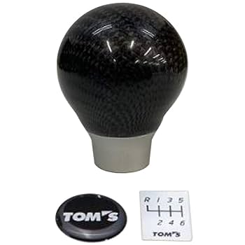 値下げトムスカーボンシフトノブ　美品 Amazon | トムス(Tom's)TOMS(トムス) カーボンシフトノブ M/T車